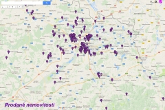 Lokality, kde jsme prodali nemovitosti, prodáme i Váš byt, dům, pozemek, komerční objekt ! ! !